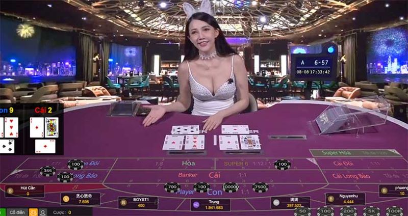 Baccarat - Tựa game hấp dẫn trong casino online